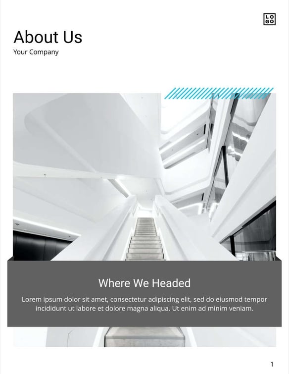 Free brochure – industry 4.0 template