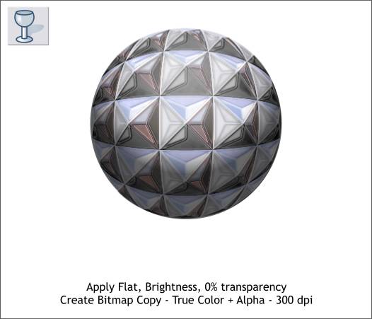 Chrome Studded Sphere Tutorial