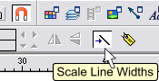 Scale Line Widths