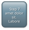 Step 7 amet dolor sit.  Labore