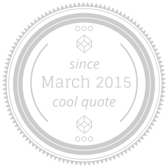 March 2015 cool quote since