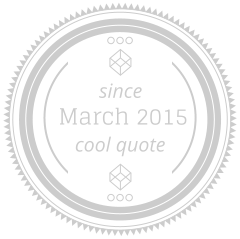 March 2015 cool quote since