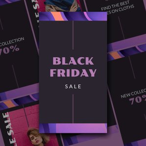 Free black friday template