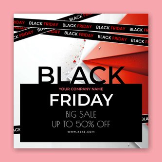 Free black friday template
