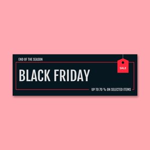 Free black friday template