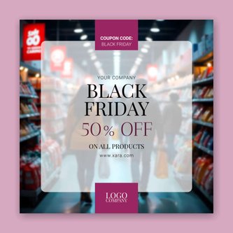 Free black friday template