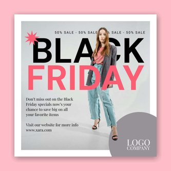 Free black friday template