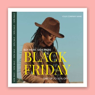 Free black friday template
