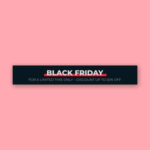 Free black friday template