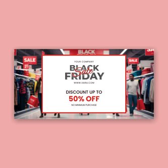 Free black friday template