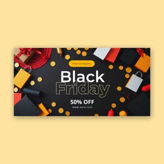 Free black friday template