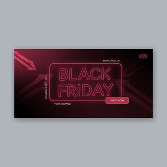 Free black friday template