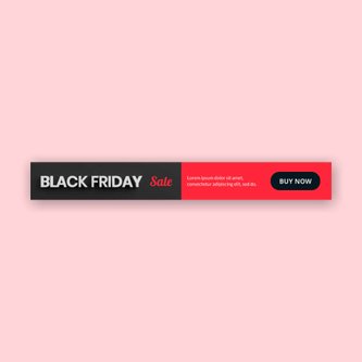 Free black friday template