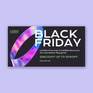 Free black friday template