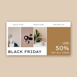 Free black friday template