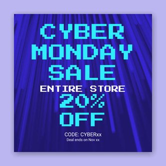 Free black friday template