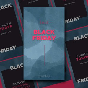 Free black friday template