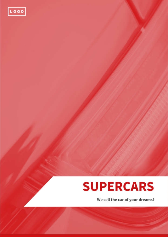 Free booklet  car dealer template