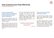 Free booklet  data visualization template