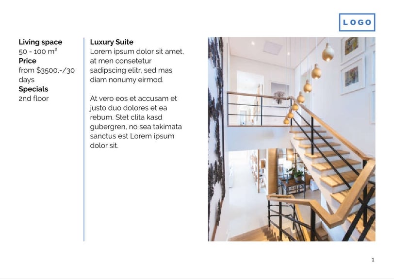 Free booklet  serviced apartments template