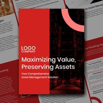 Free brochure – asset management template