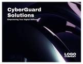 Free brochure – cyber security template