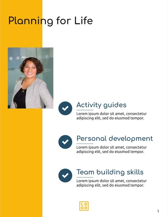 Free brochure – hr trends template