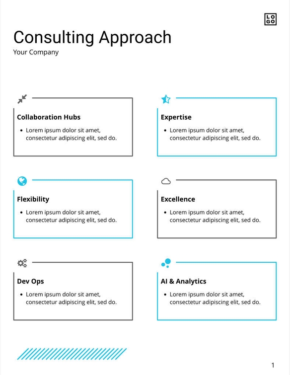 Free brochure – industry 4.0 template