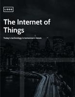 Free brochure – internet of things template