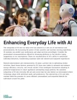 Free brochure – power of ai template