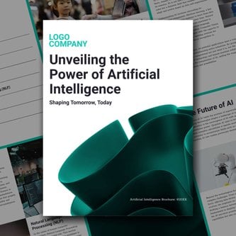 Free brochure – power of ai template