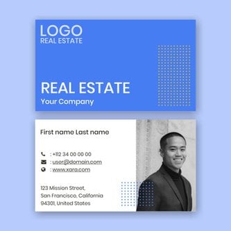 Free business card template