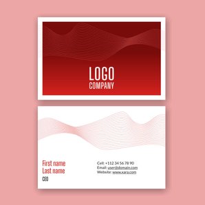 Free business card template