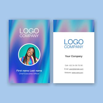 Free business card template