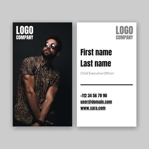 Free business card template