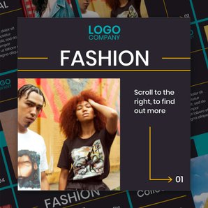 Free carousel fashion template