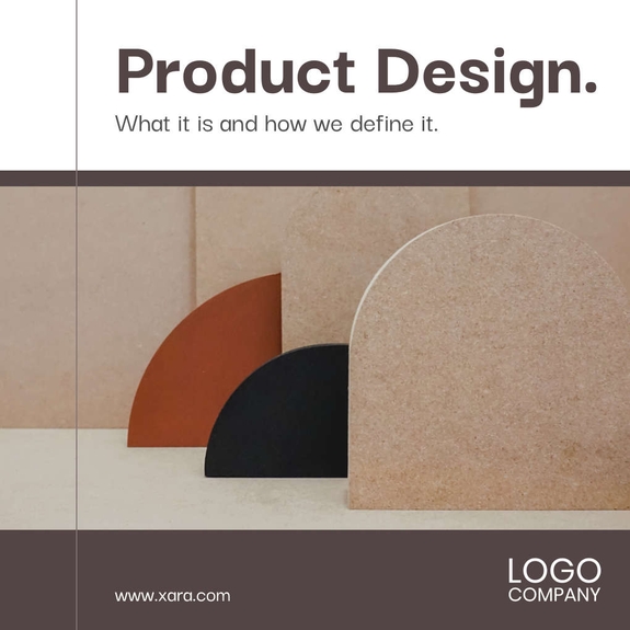 Free carousel  product design template