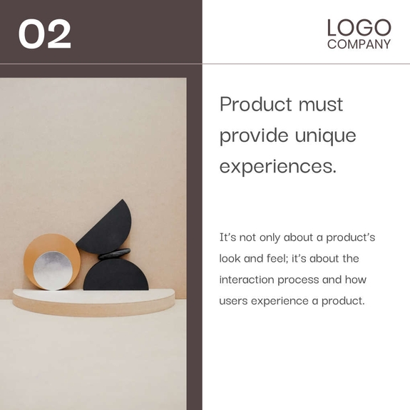 Free carousel  product design template