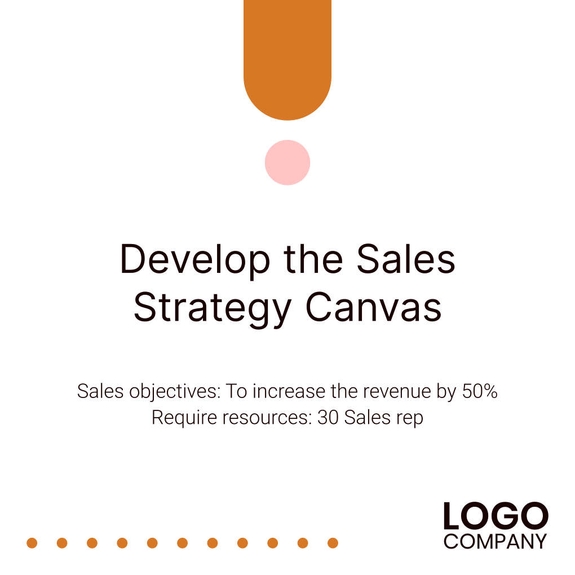 Free carousel  sales strategy template