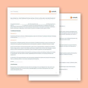 Free contract template