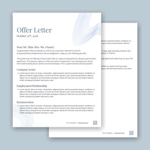 Free contract template