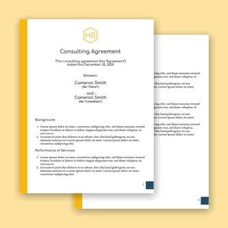 Free contract template