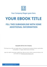 Free e-books  company template
