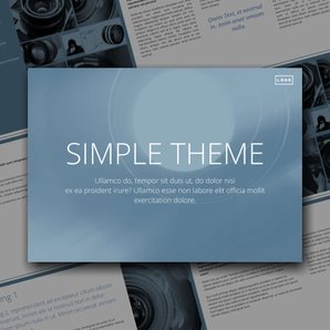 Free e-books  simple template
