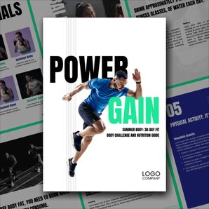 Free e-books  sport template