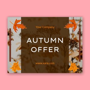 Free e-card template