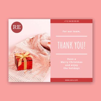 Free e-card template