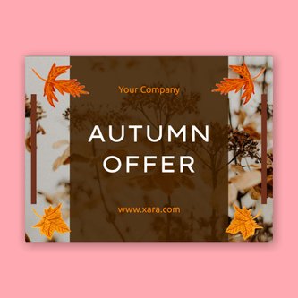 Free e-card template