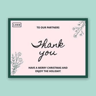 Free e-card template