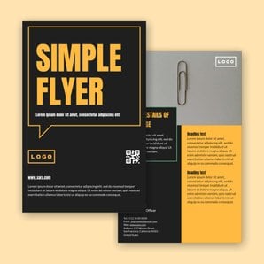 Free flyer template